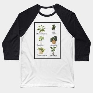 Favourite Houseplants Baseball T-Shirt